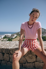 ХЛОПКОВАЯ ФУТБОЛКА В СТИЛЕ РУСТИК — ZARA