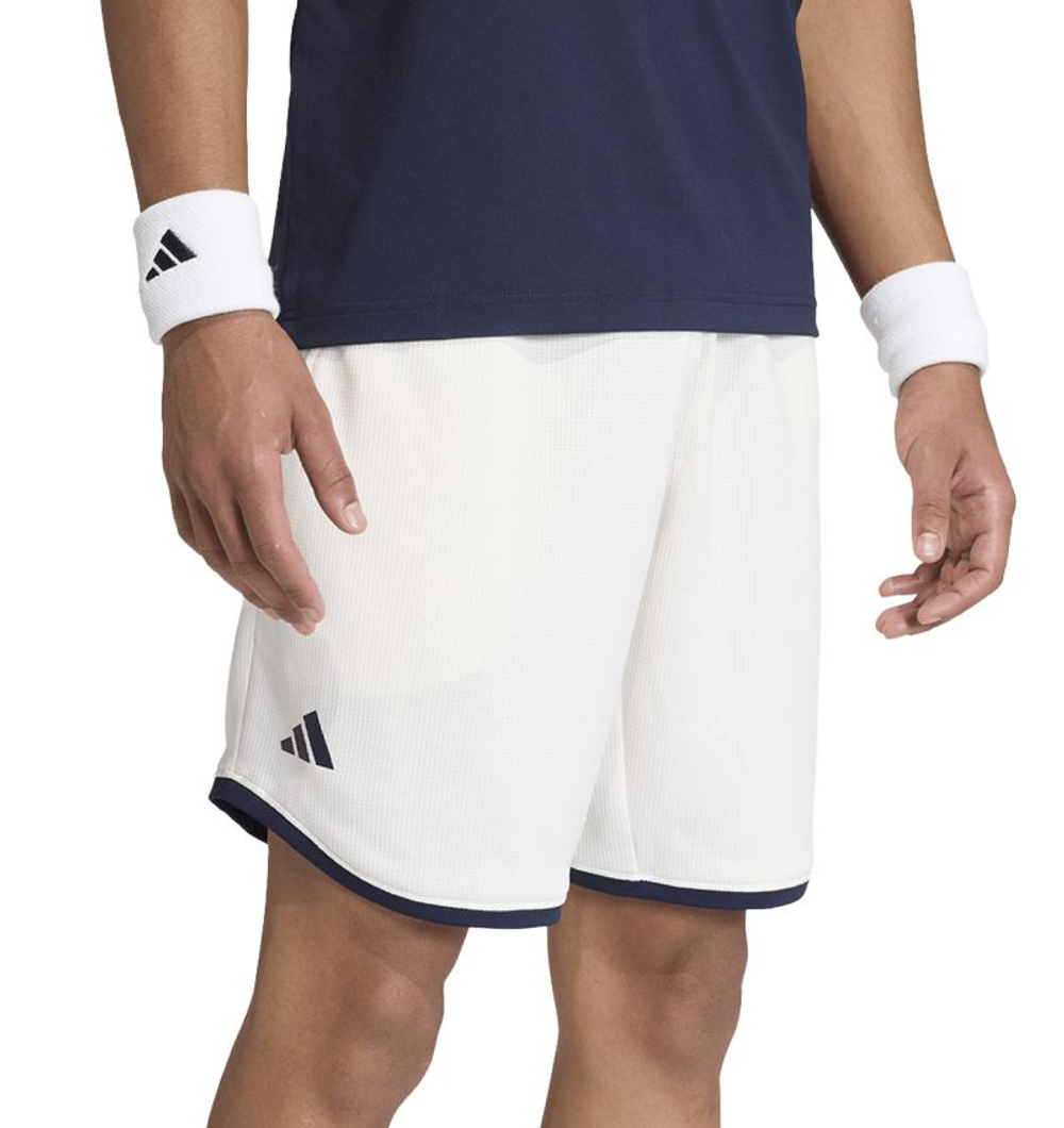 Мужские теннисные шорты Adidas Classics 9" — chalk white