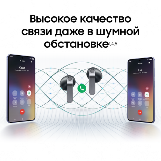 Наушники Samsung Galaxy Buds4 черные
