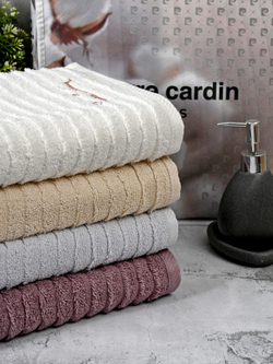 HAV00222 Набор полотенец для тела PIERRE CARDIN HOME из 4пр WAVE 70х140