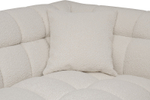 Диван Garda Decor двухместный Прато (GD, Prato) букле экрю Orso-ECRU 204*106**75 см