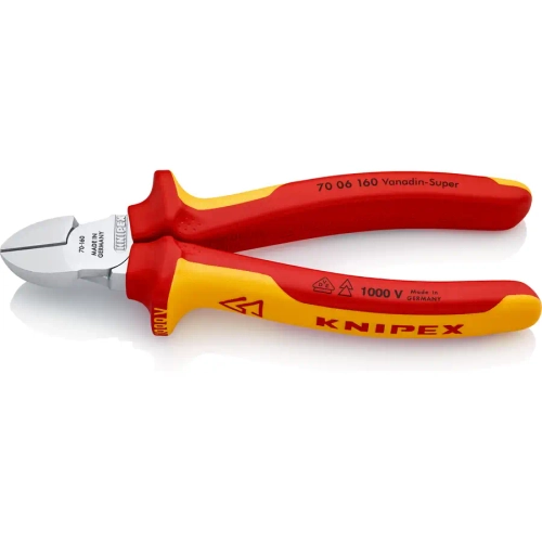 Кусачки боковые хромированные 160 мм Knipex 70 06 160 SB