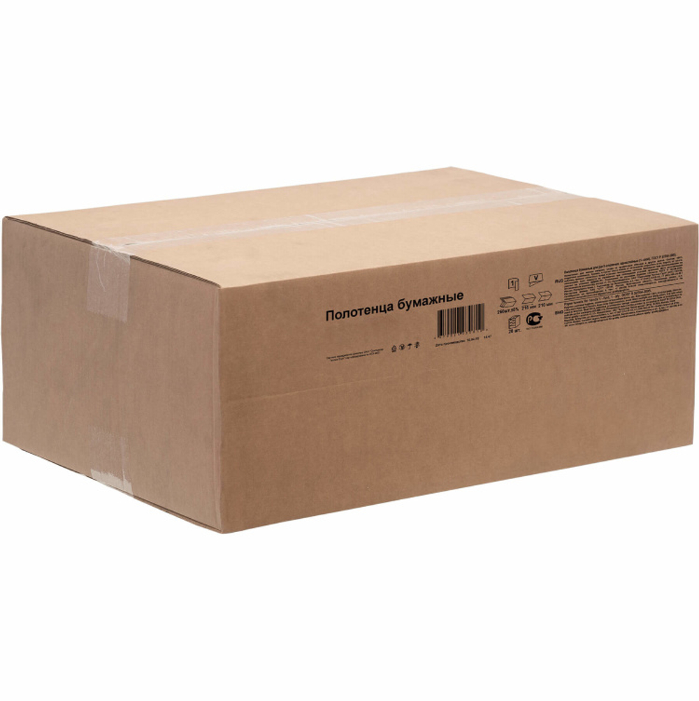 Полотенца бумажные V 2сл 200л 21х21,6см,20 пачек белые Veiro Professional Lite / V22-200