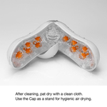 Мастурбатор Tenga FLIP ORB ORANGE CRASH (Цвет: прозрачный)