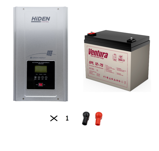 ИБП Hiden Control HPS30-1512 - 15 минут работы для 1500 Вт