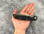 Складной нож Скальд-01 сталь 9Cr18MoV, рукоять Black G10