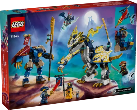Конструктор LEGO Ninjago 71843 Робот-драконий всадник Разбойника