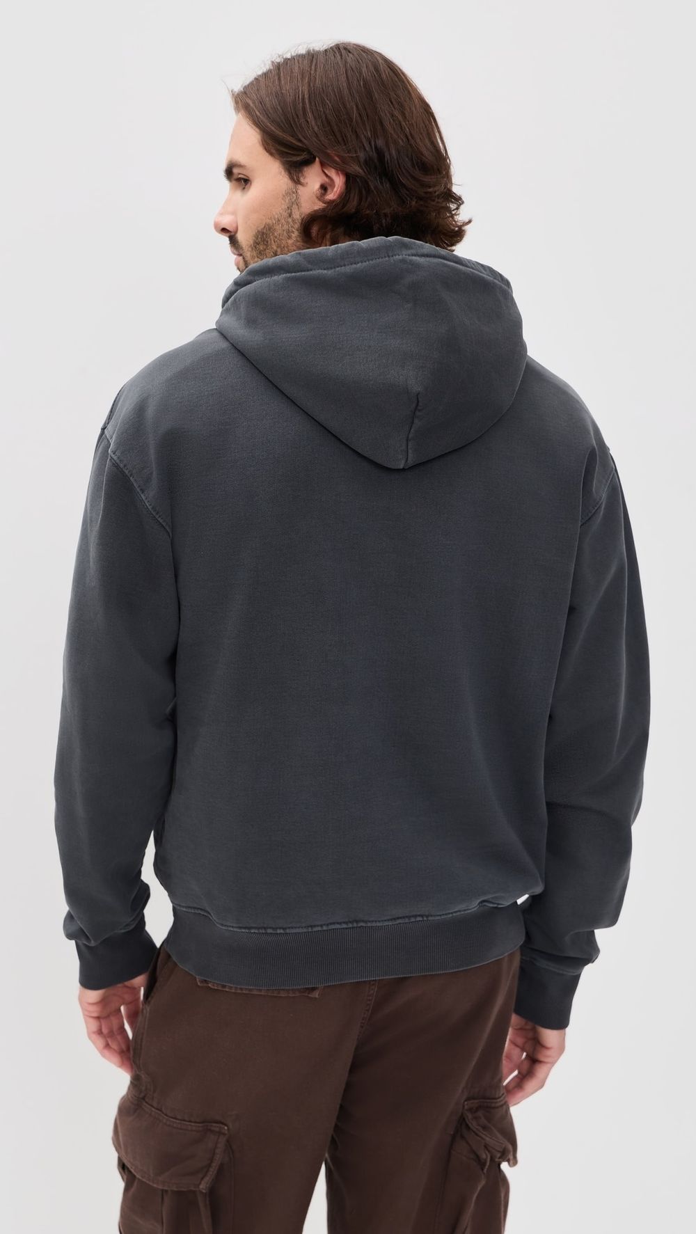 Толстовка мужская ALPHA INDUSTRIES ESSENTIAL HOODIE RELAXED FIT SWEATSHIRT (WASH)