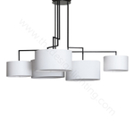 Ceiling design lamp  Noon 5 by Zeitraum (White)