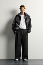 БРЮКИ BALLOON FIT С ЗАЩИПАМИ — ZARA