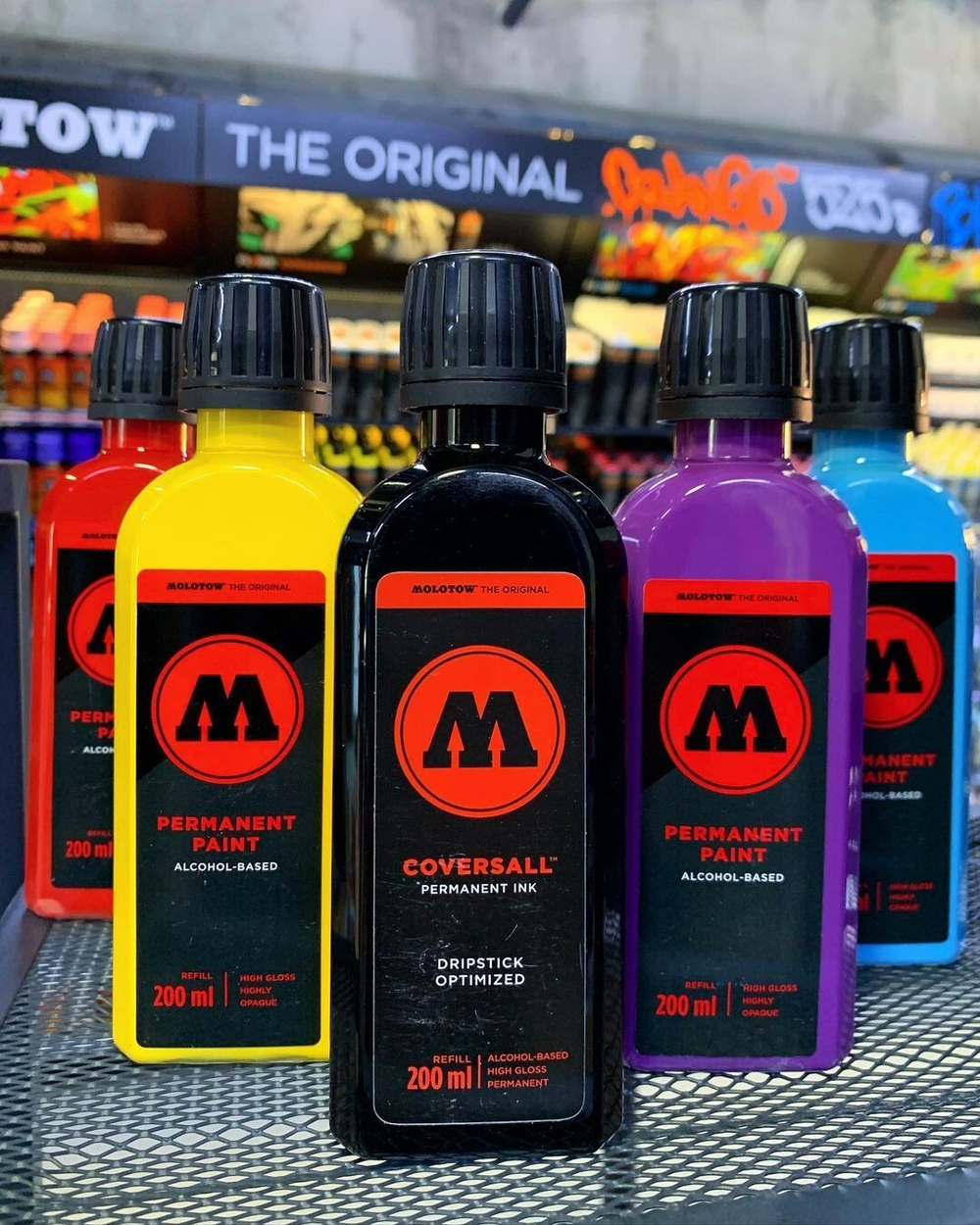 Заправка Molotow PERMANENT PAINT Refill - 200мл