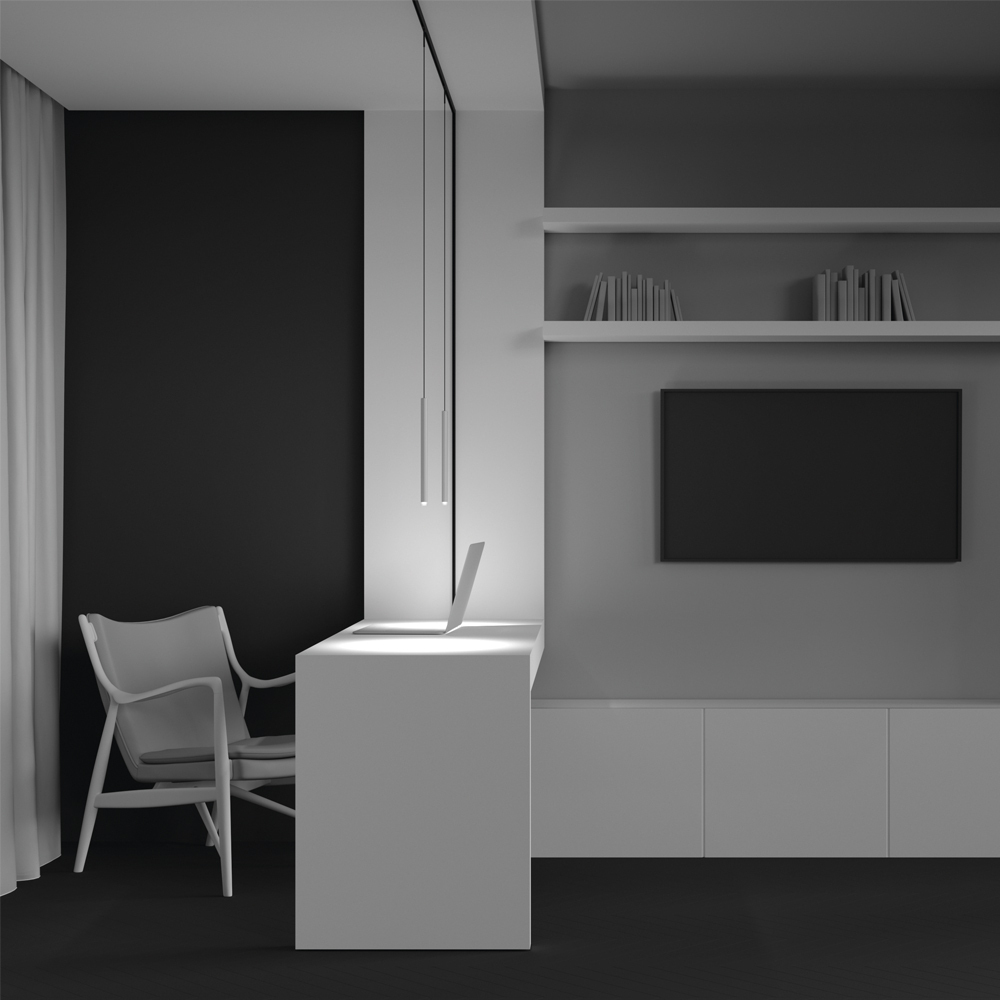 Магнитный трековый светильник Maytoni Skim TR191-1-3W4K-M-BW