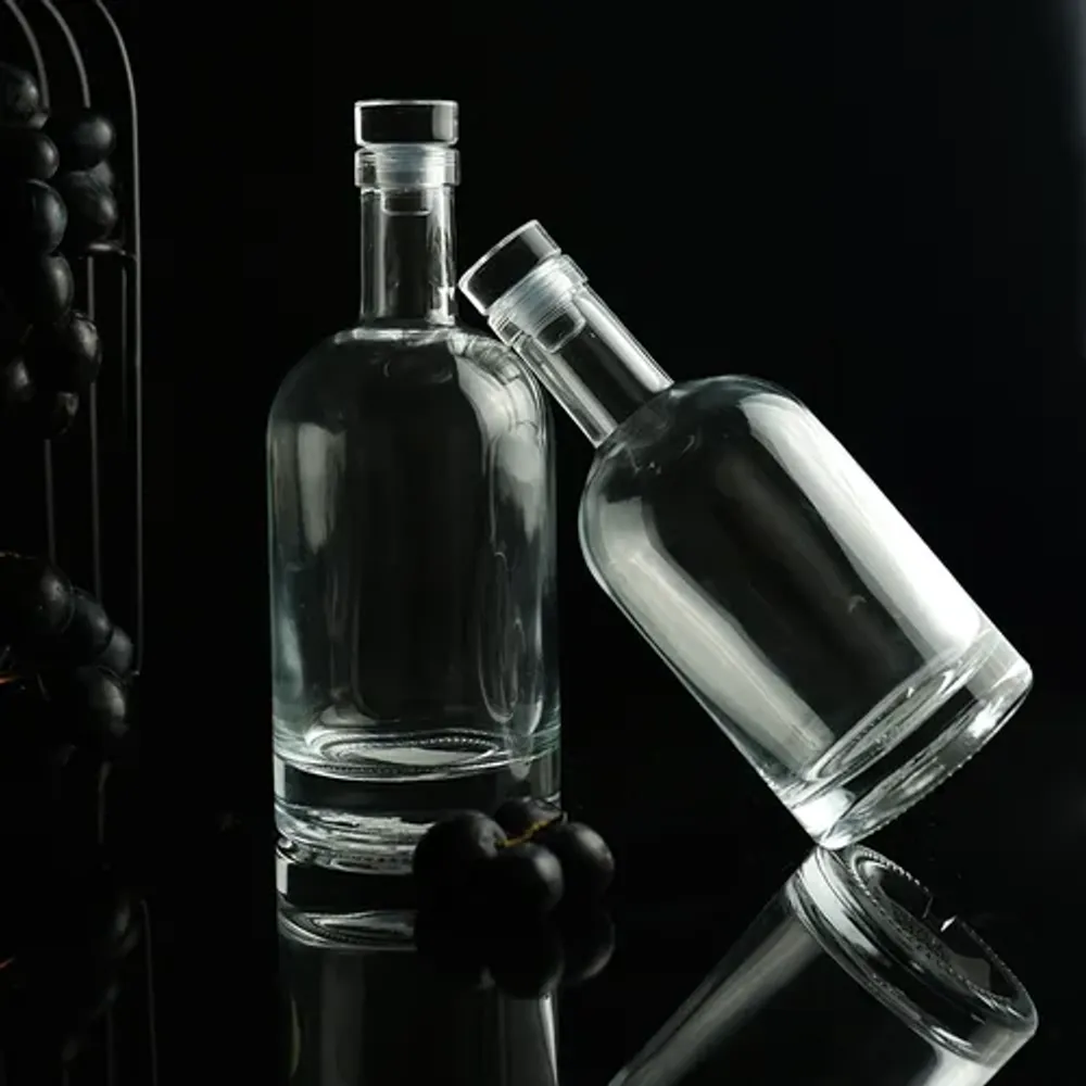 Бутылка графин 0,5 л "Bottle" стекло со стекл. пробкой крышкой d 8,3 см h21,2 см P.L.