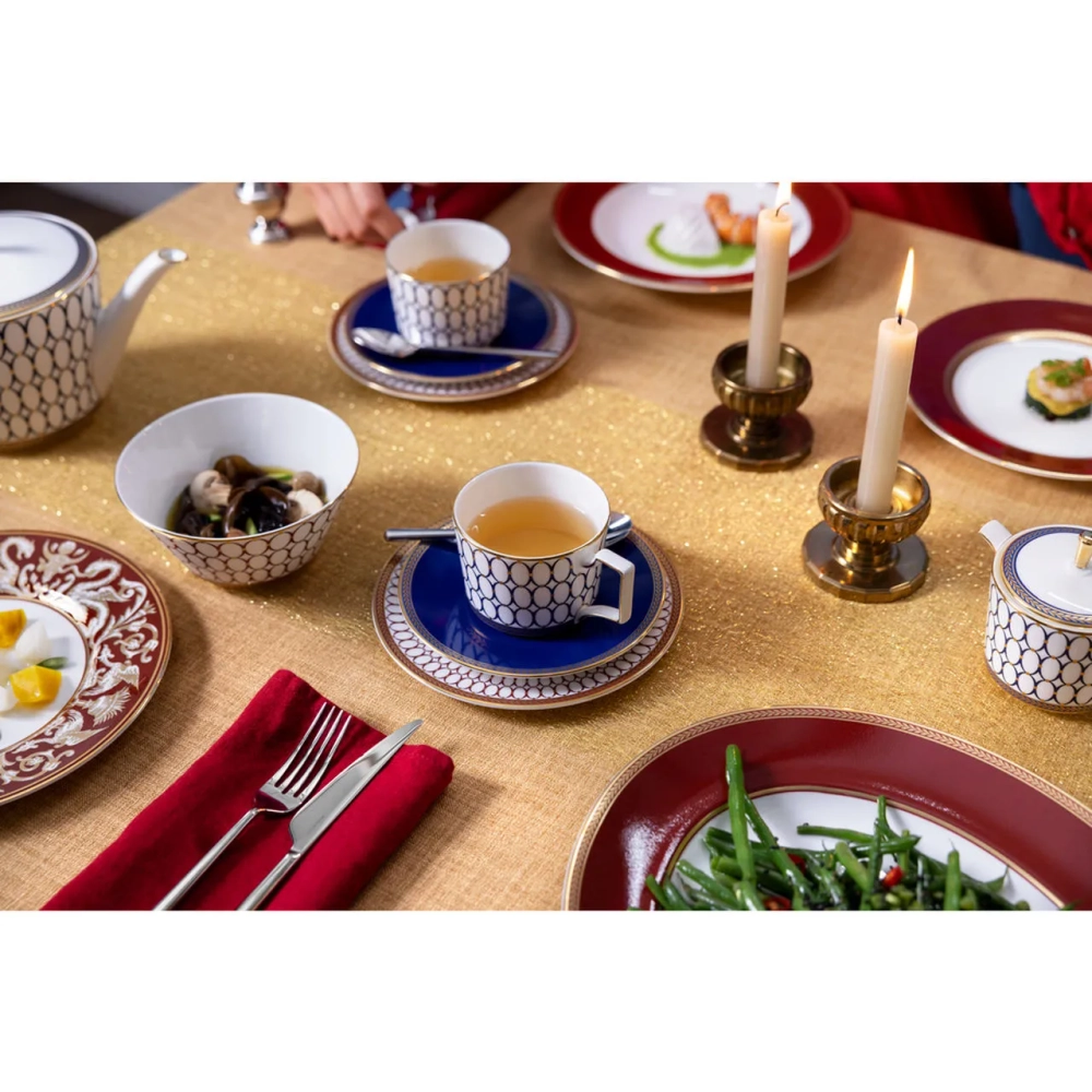 Wedgwood Набор из 2 чайных чашек Renaissance Gold 250 мл с блюдцами EAN 701587433334