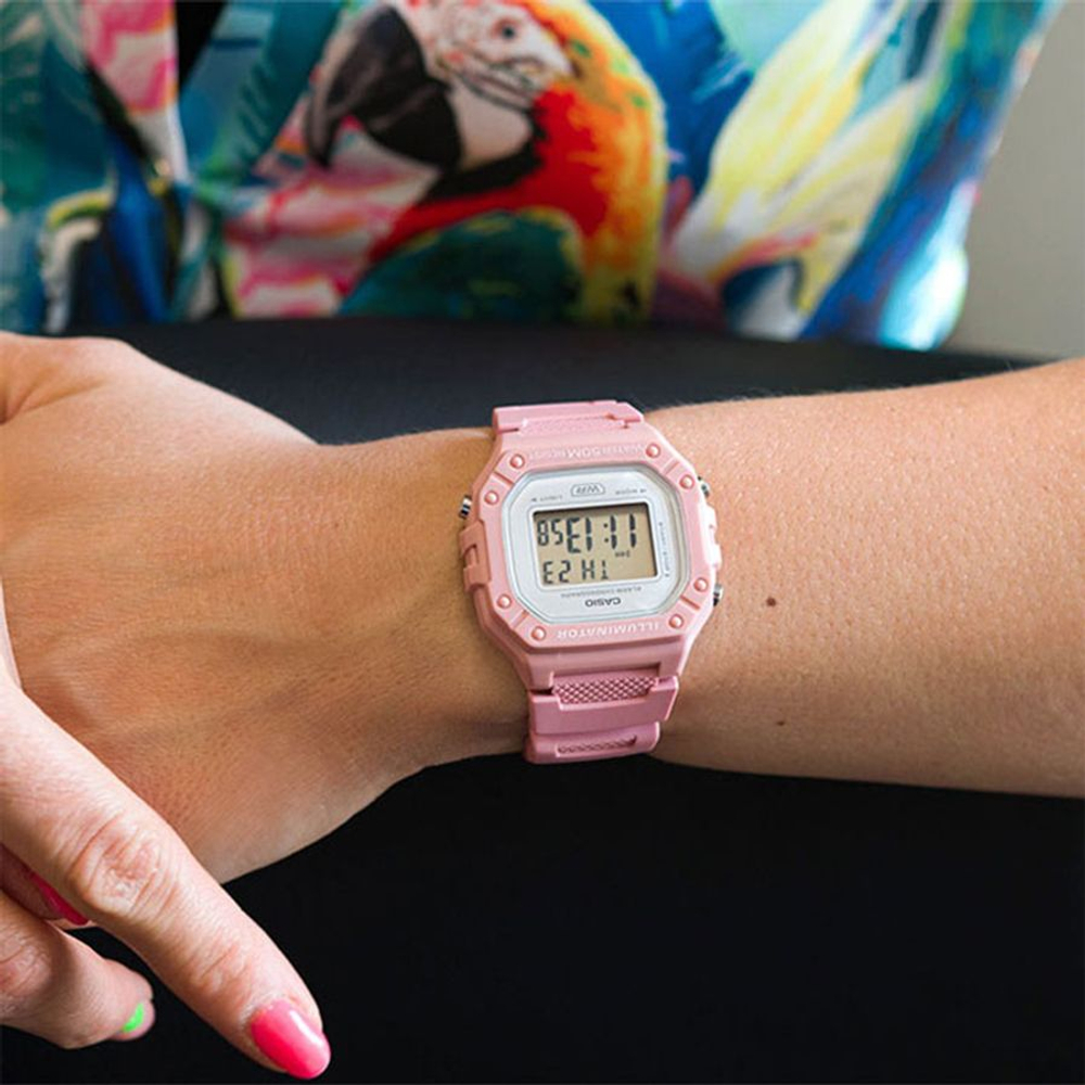 Женские наручные часы Casio Collection W-218HC-4A