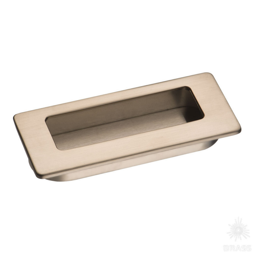 Ручка для раздвижных дверей BRASS врезная 3703-038 никель