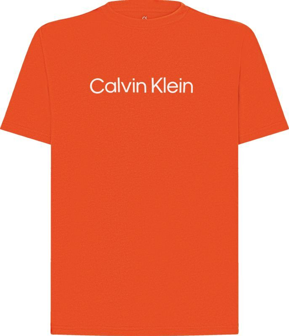 Мужская теннисная футболка Calvin Klein PW SS T-shirt - красный