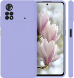 Мягкий Soft Touch чехол из силикона для XIAOMI POCO X4 PRO 5G с бархатной подкладкой