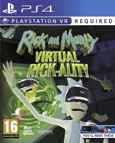 Rick And Morty - Virtual Rick ality VR [PS4] New