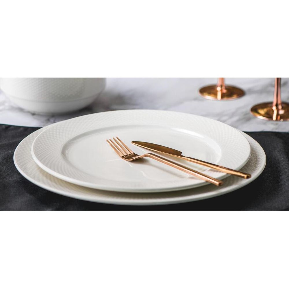Тарелка d 26,7 см h2,2 см Impress Noble [6]