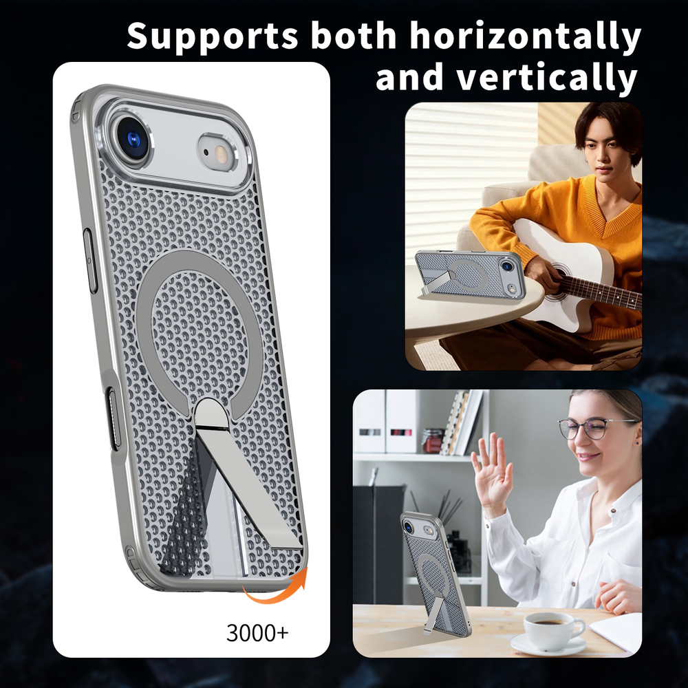 Прозрачный чехол Mesh Pro Magnetic Case для iPhone 17 Air
