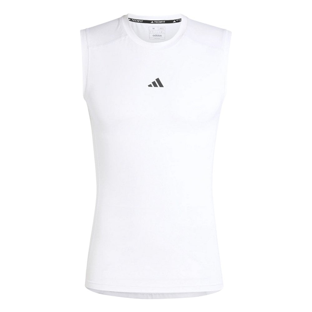 Баскетбольная мужская футболка adidas Techfit Compression Training Sleeveless