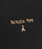 Кожаная сумка-мессенджер Patrizia Pepe - черный(CB8985 L001)