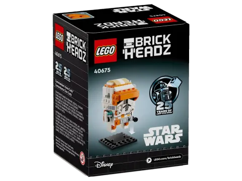 Конструктор LEGO BrickHeadz Star Wars 40675 Командир-клон Коди