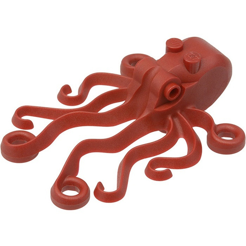 Осьминог красный 6086 Dark Red