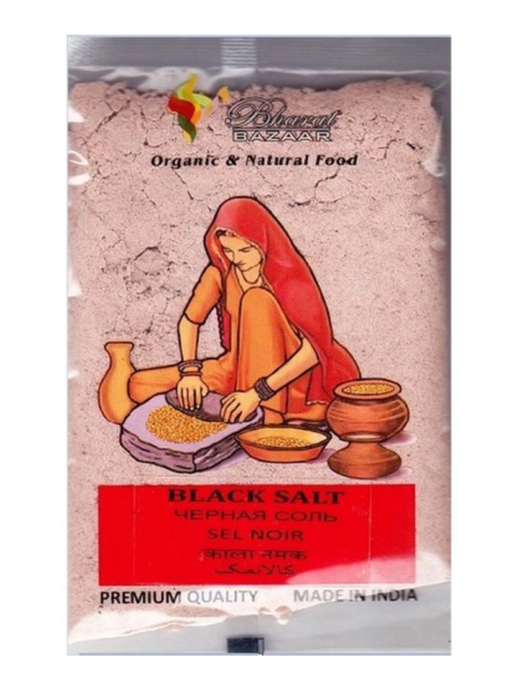 Соль Bharat Bazaar черная, 100 гр, 2 шт