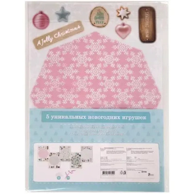 Набор для творчества игрушка Ёлочка 29x21см (арт.80708)