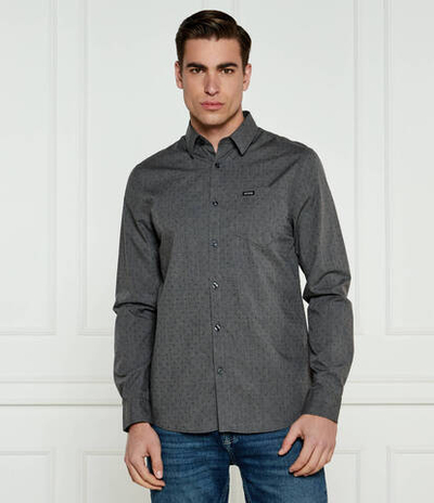 Рубашка SUNSET MELANGE GUESS - серый(M4BH42 WGK50)
