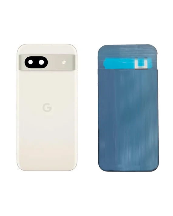 Задняя крышка для Google Pixel 8A фарфоровый (Porcelain) со стеклом камеры