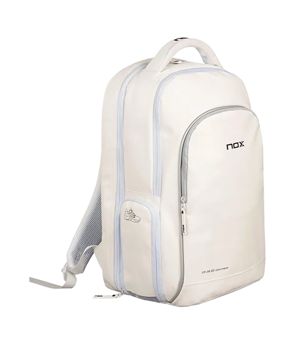 Рюкзак для падел NOX Pro Series White 2024 классический стиль