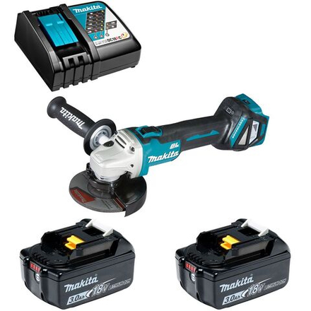 Аккумуляторная угловая шлифмашина Makita DGA511RFE