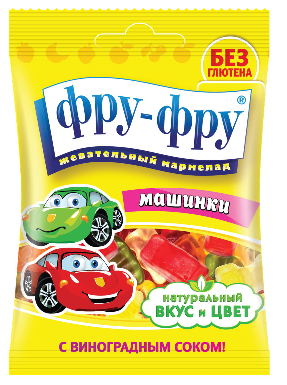 ФРУ-ФРУ МАШИНКИ жевательный мармелад 30г