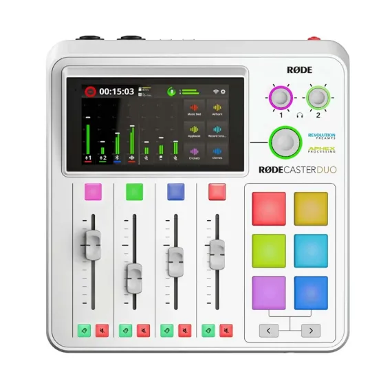 RODE RodeCaster Duo White