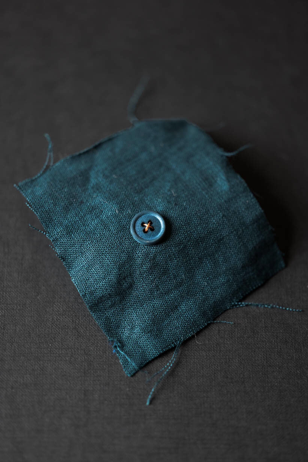 Хлопковые пуговицы 15mm – mid teal