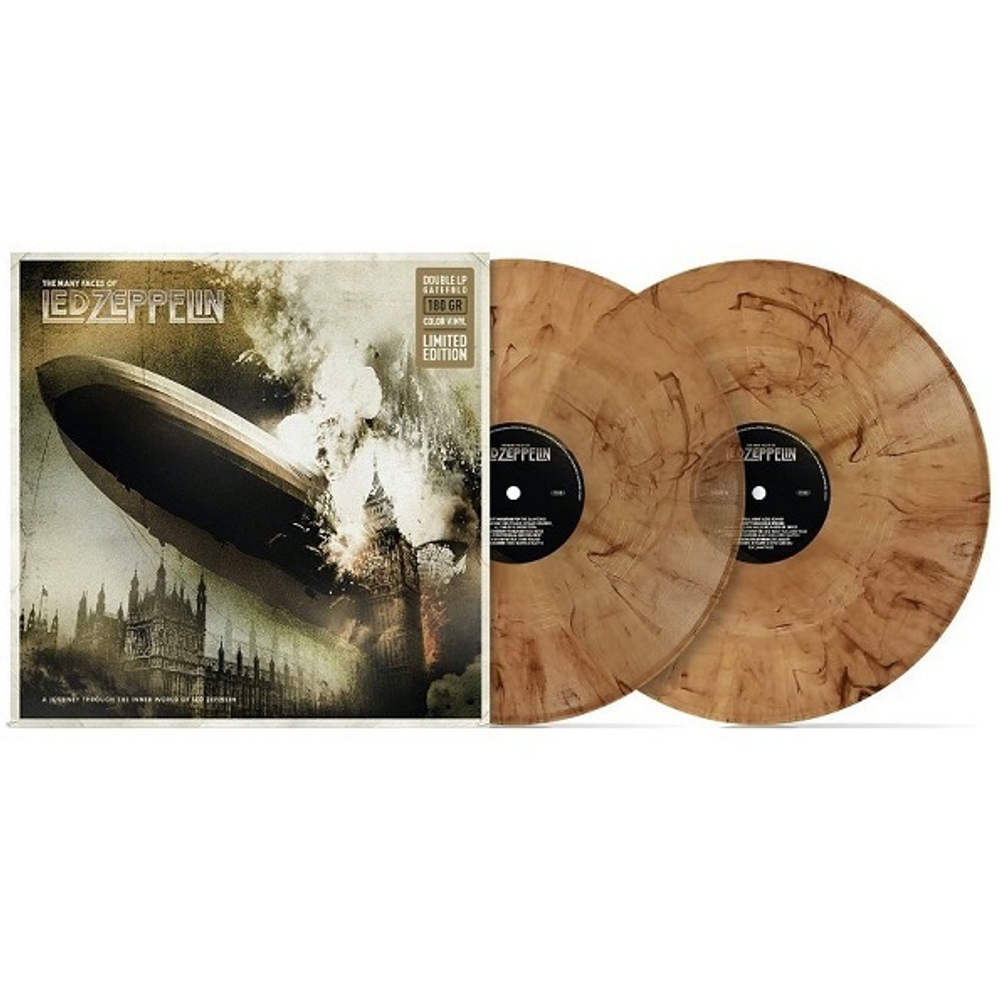Сборник / The Many Faces Of Led Zeppelin (A Journey Through The Inner World Of Led Zeppelin)(Limited Edition)(Coloured Vinyl)(2LP)