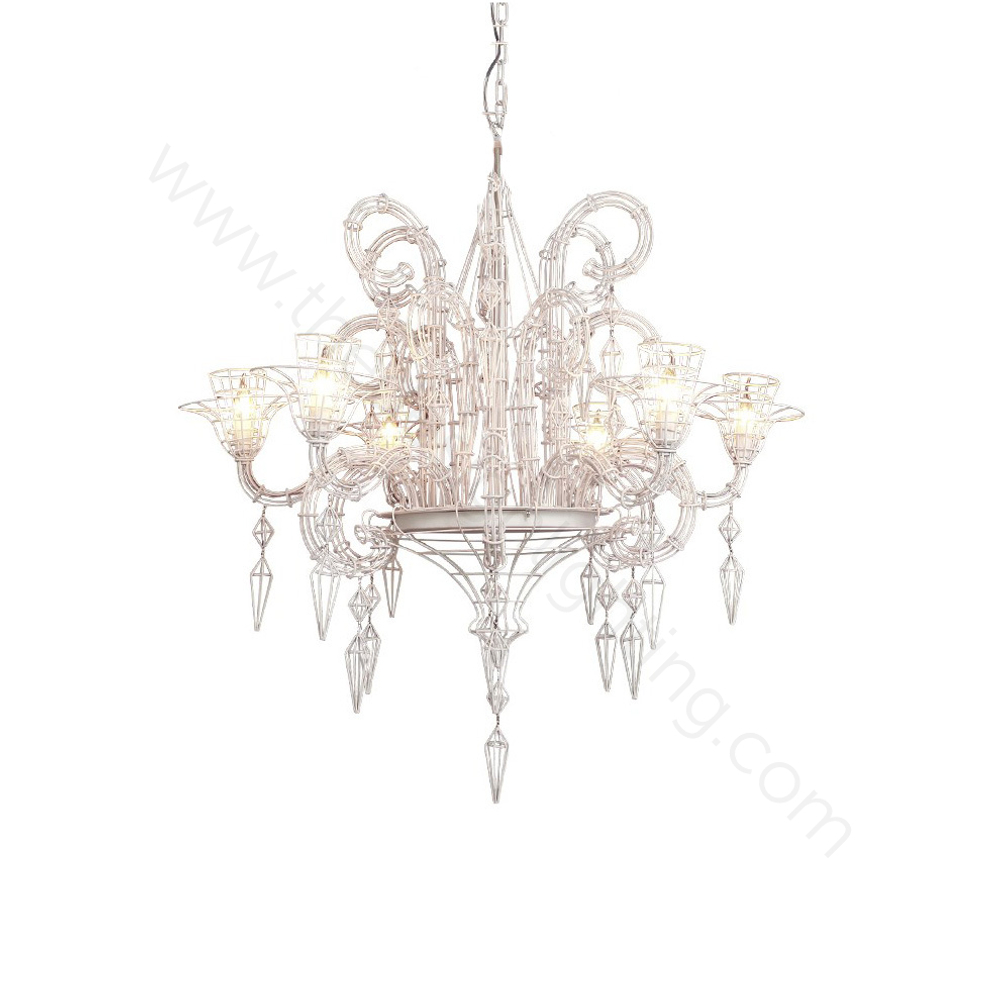Pendant design lamp  GLORIA by Forestier (White)