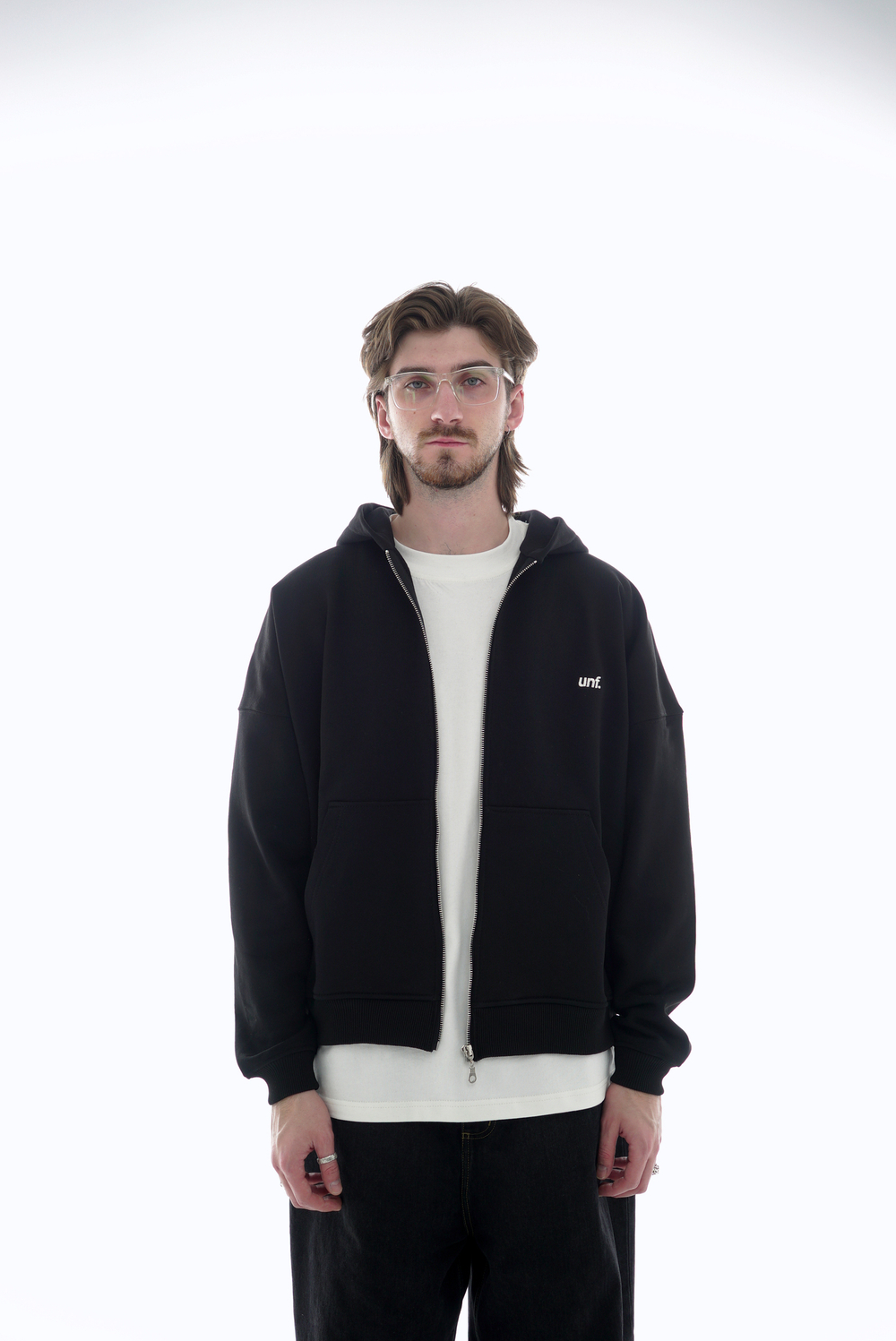 Худи UNIFORM Heavy Zip unf. черный