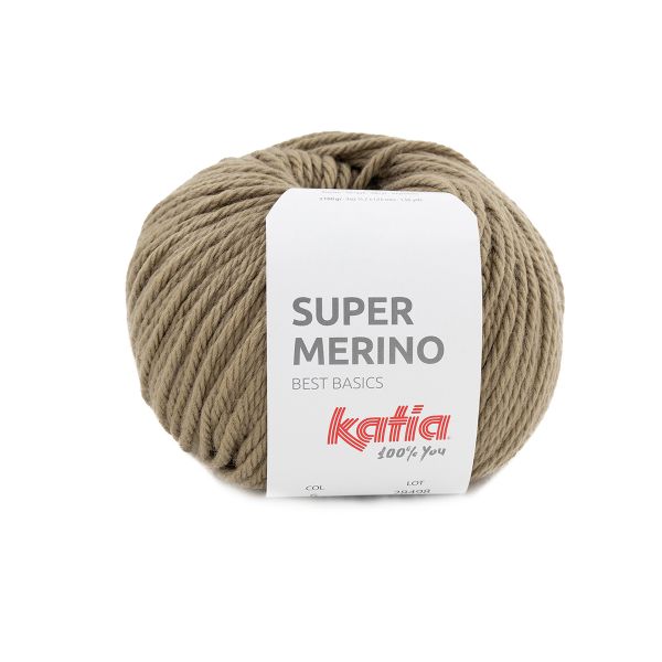 Пряжа Katia (Катя) Super Merino / уп.10 мот. по 100 г, 125 м, 1225.6