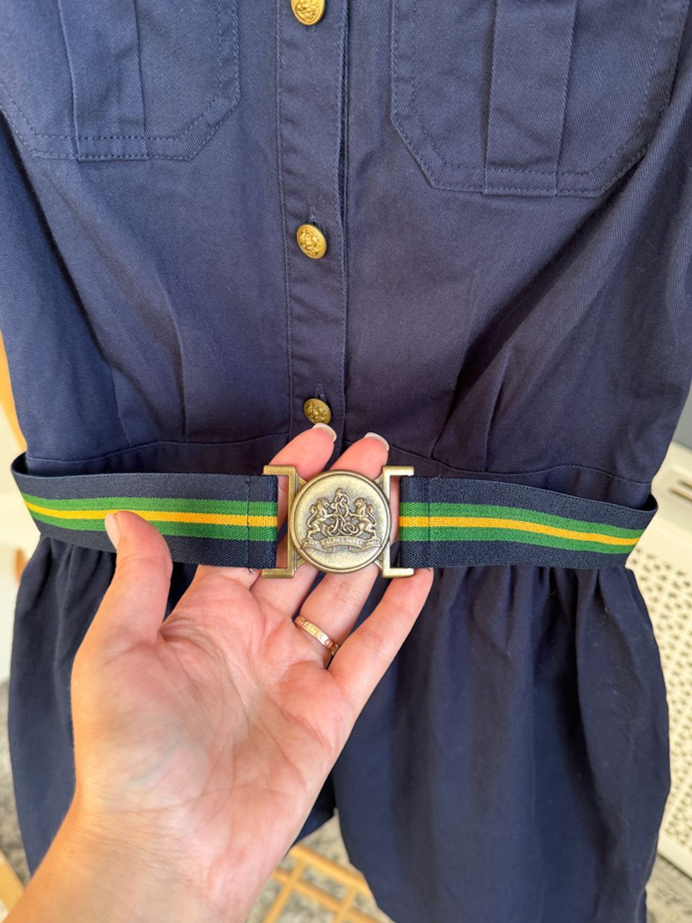 Хлопковое платье Polo Ralph Lauren, 122