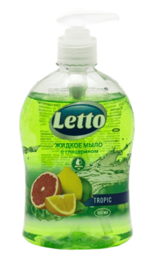 LETTO tropic жидкое мыло для рук 500мл