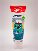 Детская зубная паста Kids Mild Fruit с фтором (1000 ppm), 0-5 лет, клубничный вкус, 75 мл (Швеция)