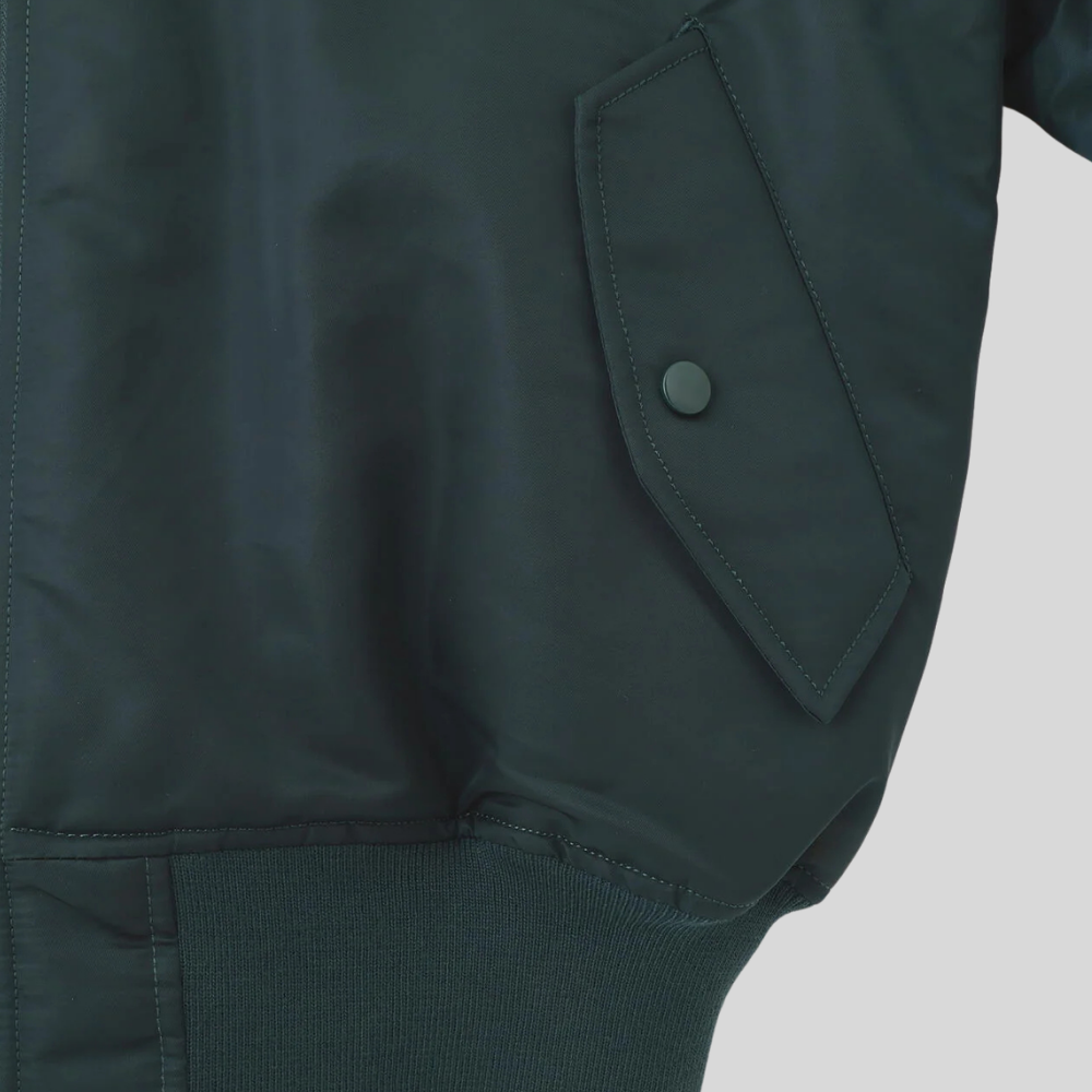 Бомбер Alpha Industries MA-1 Midnight Teal (Синий)