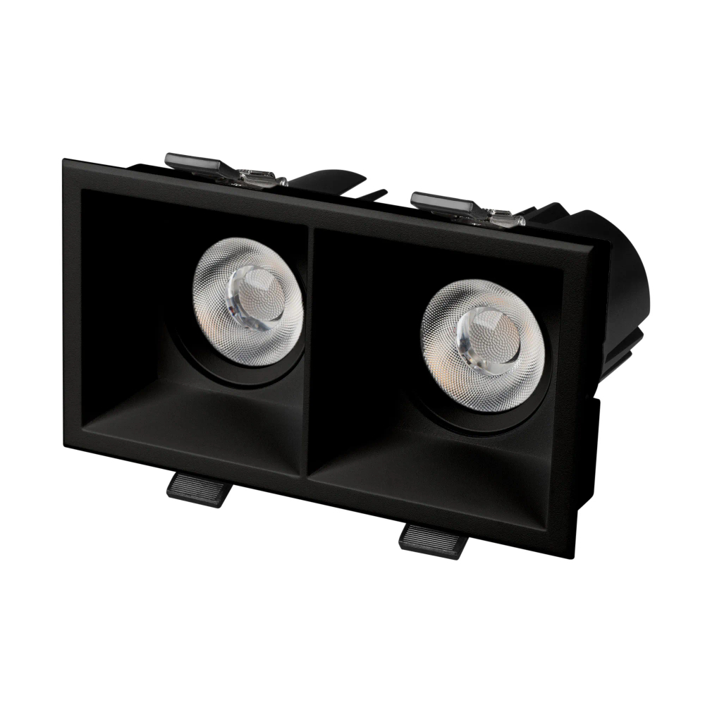 Светильник MS-FLOW-BUILT-S157x85-2x6W Day4000 (BK, 15 deg, 230V) (Arlight, IP20 Металл, 5 лет) 061261