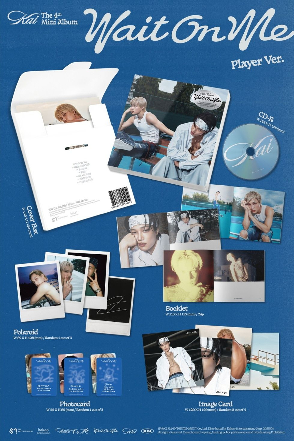 Альбом KAI - WAIT ON ME 4th Mini Album PLAYER Version