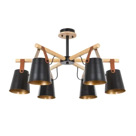 Потолочная люстра Arte Lamp THOMAS A7032PL-6BK, 6хE27