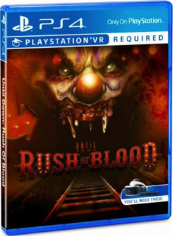 Until Dawn: Rush Of Blood (диск для PS4, гарнитура PS VR обязательна, полностью на русском языке)